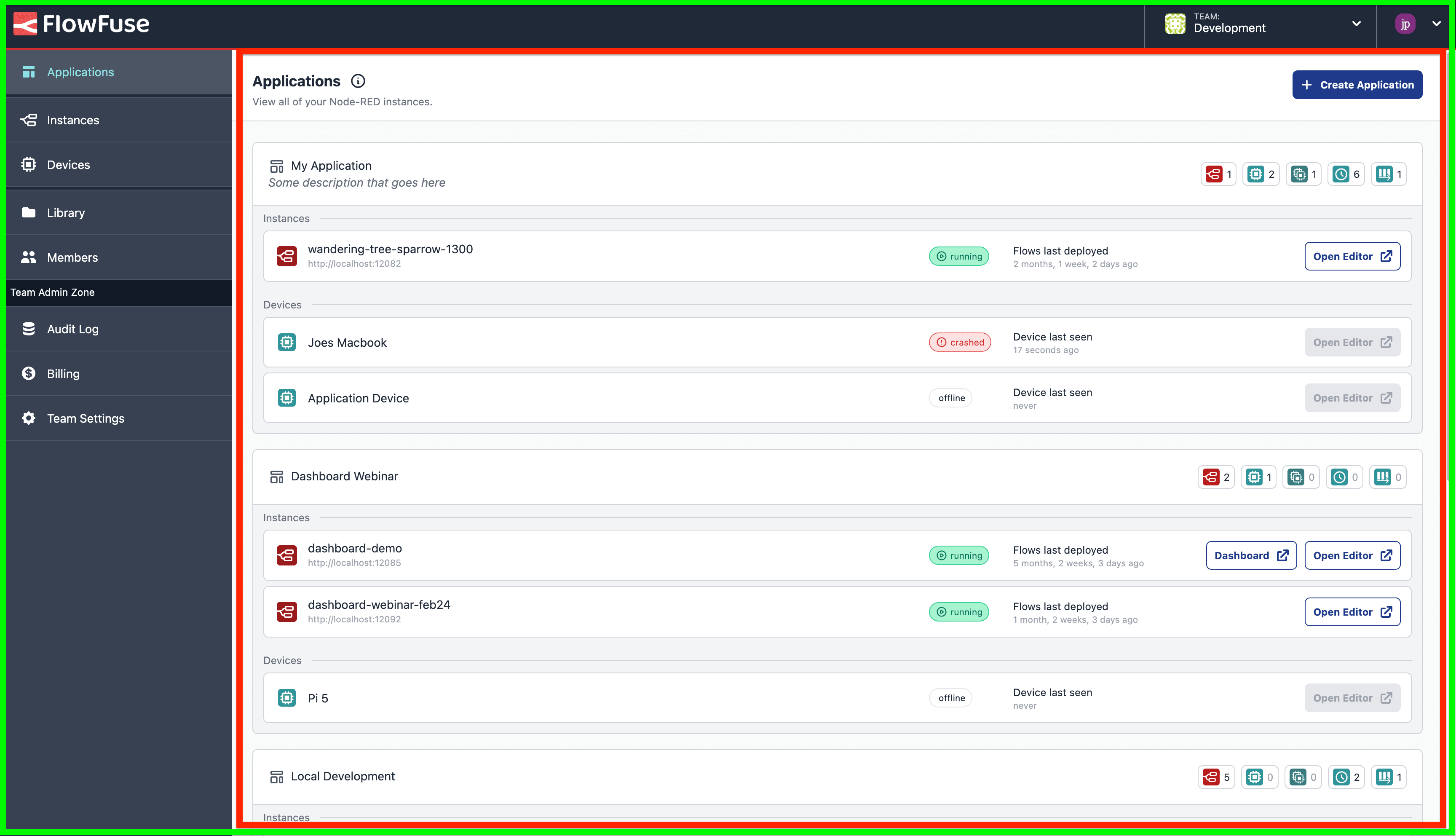 Layouts